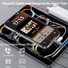 Load image into Gallery viewer, APETOO USB C Headphones with Charging for iPhone 17 16 15 Pro Max/iPad, Magnetic USB-C Wired Earbuds Noise Canceling in-Ear Earphones with Mic Volume Control for Samsung S26 S25 S24 S23 S22 Pixel 10 9, Black_1811
