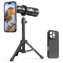 Load image into Gallery viewer, APEXEL 36x Telephoto Lens Compatible with iPhone 15 Pro, BLACKP_1
