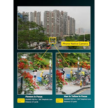 Load image into Gallery viewer, APEXEL 36x Telephoto Lens Compatible with iPhone 15 Pro, BLACKP_819
