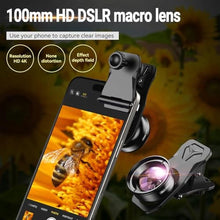Load image into Gallery viewer, APEXEL Professional Macro Photography Lens for Smartphone Macro Lenses, Black_643
