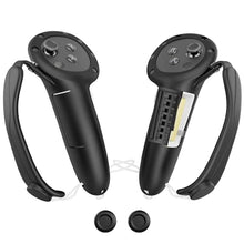 Load image into Gallery viewer, APEXINNO Extended Handle Controller Grips Cover for Meta Quest 3 VR Accessories, Extension Controller Protector Cover Skin with Adjustable Hand Straps, Battery Opening Design for Oculus Quest 3_1

