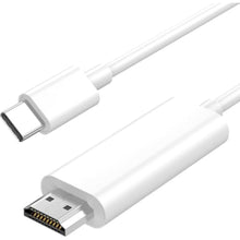 Load image into Gallery viewer, [Apple MFi Certified] USB C to HDMI Adapter for iPhone 17 16 15 to TV, White_1

