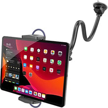 Load image into Gallery viewer, APPS2Car Upgraded Tablet Car Mount for iPad Truck Holder Long Arm Extension Strong Suction Cup Windshield Mount for 7-13 Inch Tablet iPad Pro Air Mini_1
