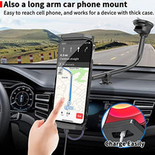 Load image into Gallery viewer, APPS2Car Upgraded Tablet Car Mount for iPad Truck Holder Long Arm Extension Strong Suction Cup Windshield Mount for 7-13 Inch Tablet iPad Pro Air Mini_8548
