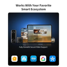 Load image into Gallery viewer, Aqara Doorbell Camera G400 with Chime, Wired/PoE, HomeKit Secure Video,IP65_615
