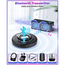 Load image into Gallery viewer, ARAFUNA Portable CD Player Bluetooth with FM Radio, 2000mAh Rechargeable, Black_4977
