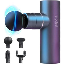 Load image into Gallery viewer, arboleaf Massage Gun Deep Tissue, Balance of Power &amp; Portability Full-Metal Percussion Massager with Silent Brushless Motor - Ultra-Quiet Pocket-Sized for Athletes Back Pain Relief Home Office Travel, Gray_1
