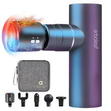 Load image into Gallery viewer, arboleaf Thermacool Massage Gun Deep Tissue with Heat and Cold Head, Full-Metal Electric Portable Hand Held Massager Gun for Back, Body Sore Muscles, Pain Relief, Slategray_1
