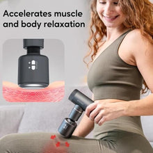 Load image into Gallery viewer, arboleaf Thermacool Massage Gun Deep Tissue with Heat and Cold Head, Full-Metal Electric Portable Hand Held Massager Gun for Back, Body Sore Muscles, Pain Relief, Slategray_4481
