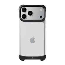 Load image into Gallery viewer, Arc Pulse Compatible with iPhone 17 Pro Max Phone Case (2025), Minimalist Protective Shock Absorption Aerospace Grade Aluminum Shells + Elastomer Inlays Easy Fit 6.9 inch (Aluminum Matte Black)_1
