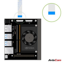 Load image into Gallery viewer, Arducam Mini 12.3MP HQ Camera Compatible with Nvidia Jetson Board, 1/2.3 Inch IMX477 Camera Module with M12 Mount Lens, blackgreenorange_8490

