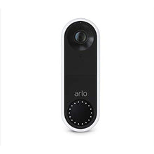 Load image into Gallery viewer, Arlo Essential Wired Video Doorbell - HD Video, 180 View, Night Vision, 2 Way Audio, DIY Installation (wiring required), Security Camera, Doorbell Camera, Home Security Cameras, White - AVD1001_2134
