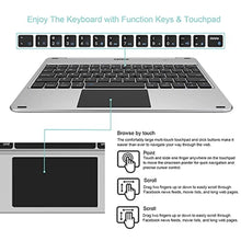 Load image into Gallery viewer, Arteck iPad Air 11-inch Keyboard Case with Trackpad, Bluetooth Keyboard with Folio Full Protection Case and Touchpad for Apple iPad Air 11 M4/M3/M2 (2026/2025/2024), Air 5/Air 4, Silver_8607
