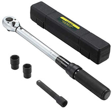 Load image into Gallery viewer, ARUCMIN 1/2-Inch Drive Click Torque Wrench (10-150 ft.-lb./13.6-203.3Nm) Dual-Direction Adjustable Torque Wrench Set, DriveFtlbNm_1
