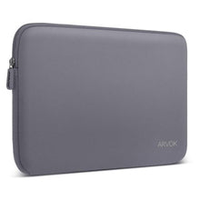 Load image into Gallery viewer, ARVOK 15 15.6 16 inch Laptop Sleeve Ultra-Thin Case MacBook pro 16 inch Sleeve Water-Resistant Notebook Computer Pocket Tablet Briefcase Carrying Bag/Pouch Skin Cover for HP/Dell/Lenovo/Asus/Acer Gray_1
