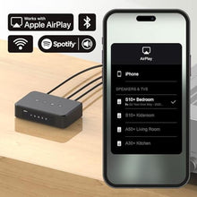 Load image into Gallery viewer, Arylic S10+ WiFi &amp; Bluetooth Music Streamer for Home Stereo, AirPlay Receiver with Spotify Connect, Multiroom Audio System, Upgrade Old Speakers with Clearer HiFi Sound, Optical &amp; RCA Output_775
