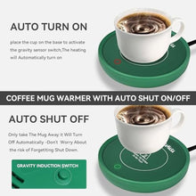 Load image into Gallery viewer, ASAMASA Smart Coffee mug Warmer, Candle WarmerWith Gravity Switch Auto Shut-On/Off, Keep the drink at a pleasant t temperature, Safely and evenly release the aroma Without a Flame, A thoughtful gift._448
