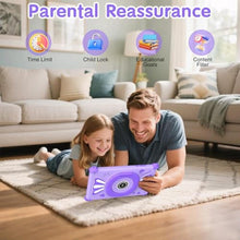 Load image into Gallery viewer, Ascrecem Kids Tablets 7 Inch Android 15 Toddler Tablet for Kids with 2.4G+5G WiFi6 Penta Core 6GB RAM 32GB ROM Childrens Tablet Dual Camera 128GB Expandable Parental Control Educational Games (Purple)_172
