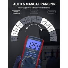 Load image into Gallery viewer, AstroAI Digital Multimeter and Analyzer TRMS 6000 Counts Volt Meter Ohmmeter Auto-Ranging Tester; Accurately Measures Voltage Current Resistance Diodes Continuity Duty-Cycle Capacitance Temperature_1070

