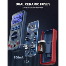 Load image into Gallery viewer, AstroAI Digital Multimeter and Analyzer TRMS 6000 Counts Volt Meter Ohmmeter Auto-Ranging Tester; Accurately Measures Voltage Current Resistance Diodes Continuity Duty-Cycle Capacitance Temperature_1071
