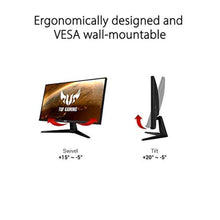 Load image into Gallery viewer, ASUS 3840 x 2160 Pixels TUF Gaming VG289Q1A 4K Gaming Monitor 28 inches UHD 4K (3840x2160), IPS, DCI-P3, Adaptive-Sync, Free Sync, HDR 10 - Black_106
