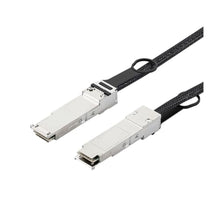 Load image into Gallery viewer, ASUS Ascent GX10 QSFP112 400G DAC Cable | 0.4m Clustering Cable for GX10, Black_710

