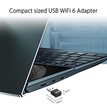 Load image into Gallery viewer, ASUS AX1800 Dual Band WiFi 6 USB Adapter, WiFi 6, 802.11ax, WPA3 Network Security, 5GHz Frequency Band, Compact Size (USB-AX55 Nano), BLACK_7929
