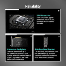 Load image into Gallery viewer, ASUS Dual GeForce RTX 5060 Ti 16GB GDDR7 OC Edition Gaming Graphics Card, Black_89
