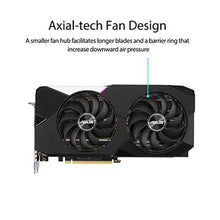 Load image into Gallery viewer, ASUS Dual NVIDIA GeForce RTX 3070 OC Edition Gaming Graphics Card (PCIe 4.0, 8GB GDDR6 Memory, HDMI 2.1, DisplayPort 1.4a, Axial-tech Fan Design, Dual BIOS, Protective BackplateI), 3 Year Warranty_315
