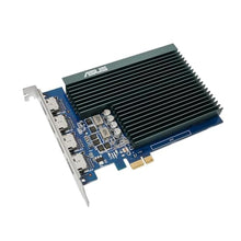 Load image into Gallery viewer, ASUS NVIDIA GeForce GT 730 Graphics Card (PCIe 2.0, 2GB GDDR5 Memory, 4X HDMI Ports, Single-Slot Design, Passive Cooling), GTGxHDMI_517
