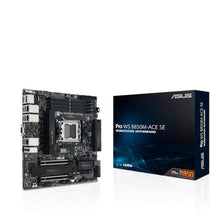 Load image into Gallery viewer, ASUS Pro WS B850M-ACE SE AMD AM5 B850 mATX MicroATX Business motherboard, PCIe 5.0 x 16, DDR5, 2x PCIe 5.0 M.2, PCIe 5.0 MCIO, U.2, 10G &amp; 2.5G LAN, USB4, ASUS Control Center Express Remote Management, BLACK_1
