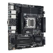 Load image into Gallery viewer, ASUS Pro WS B850M-ACE SE AMD AM5 B850 mATX MicroATX Business motherboard, PCIe 5.0 x 16, DDR5, 2x PCIe 5.0 M.2, PCIe 5.0 MCIO, U.2, 10G &amp; 2.5G LAN, USB4, ASUS Control Center Express Remote Management, BLACK_2111

