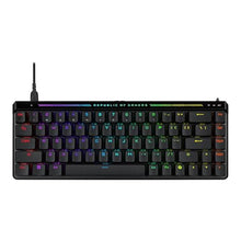 Load image into Gallery viewer, ASUS ROG Falchion Ace HFX Hall Effect Gaming Keyboard 65% TKL, Dual USB-C, Magnetic Switches, Rapid Trigger, Speed Tap, 8000 Hz Polling, Touch Panel, Portable, Protective Cover, PBT Keycaps - Black_1
