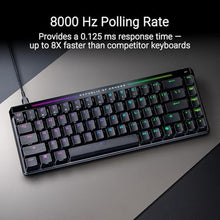 Load image into Gallery viewer, ASUS ROG Falchion Ace HFX Hall Effect Gaming Keyboard 65% TKL, Dual USB-C, Magnetic Switches, Rapid Trigger, Speed Tap, 8000 Hz Polling, Touch Panel, Portable, Protective Cover, PBT Keycaps - Black_1417
