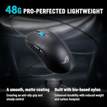 Load image into Gallery viewer, ASUS ROG Harpe II Ace Wireless Esports Gaming Mouse 2025, Pro-Tested, Right-Handed, 48g Lightweight, Tri-Mode Connectivity, 42K DPI, 8K Polling, 101Hr Battery, Web-Based Tool, PC/Mac Support - Black_84
