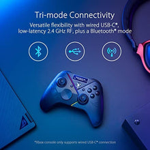 Load image into Gallery viewer, ASUS ROG Raikiri Pro OLED display, tri-mode connectivity, remappable buttons&amp;triggers, 4 rear buttons, step&amp;linear triggers, adjustable joystick sensitivity, 3.5mm jack with ESS DAC, for PC and Xbox, BLACK_1146
