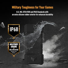 Load image into Gallery viewer, ASUS TUF Gaming A2, USB-C 3.2 Gen 2x2 SSD Enclosure, Dual M.2 NVMe PCIe and SATA, MIL-STD-810H Drop Resistance, IP68 Water and dust Resistance, Aluminum Alloy Chassis, 1 Year Warranty, AuptoGbps_1565
