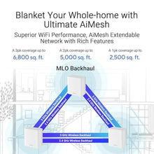 Load image into Gallery viewer, ASUS ZenWiFi BD5 WiFi 7 Mesh Router - 6,800 sq. ft., 5Gbps (3 Pack), WHITE_459
