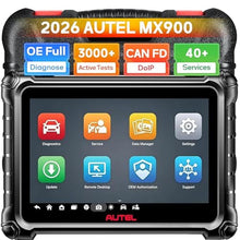 Load image into Gallery viewer, Autel MaxiCheck MX900 OBD2 Scanner,Bidirectional Scan Tool, All System Diagnose for Cars, Same as MaxiCOM MK900 MK900BT, Up of MK808 MX808, 40+ Services, 3000+ Active Tests, CAN FD/DoIP, FCA_1

