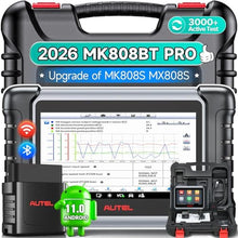 Load image into Gallery viewer, Autel Scanner MaxiCOM MK808BT PRO, 2026 Bidirectional Tool as MK900BT, Up Ver. of MK900 MaxiCheck MX900 MK808S MX808S, 3000+ Test, 28+ Service, All System Diagnostic, Injector Coding, FCA Android 11, Gray_1
