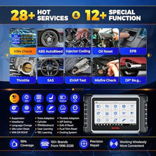 Load image into Gallery viewer, Autel Scanner MaxiCOM MK808BT PRO, 2026 Bidirectional Tool as MK900BT, Up Ver. of MK900 MaxiCheck MX900 MK808S MX808S, 3000+ Test, 28+ Service, All System Diagnostic, Injector Coding, FCA Android 11, Gray_8090
