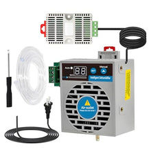 Load image into Gallery viewer, Auto Small Dehumidifier for Grow Tent/Electric Box/Storage Cabinet/Closet/Safes, Smart Dehumidification Kit Eliminates Moisture for Confined Space With Humidity Control, AC/DC 85-265V, Auto Shut Off, White_1
