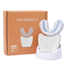 Load image into Gallery viewer, Autobrush Sonic Pro Electric Toothbrush Only ADA Accepted U-Shaped Brush, Clinically Proven Up to 5.1X Better Cleaning, 30-Second Full Mouth 360 Clean, Rechargeable, Waterproof, White, Men's Regular_1
