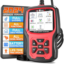 Load image into Gallery viewer, AUTOPHIX OBD2 Scanner Code Reader for Ford Lincoin Mercury,7150 Full Systems Diagnostic Scanner Tool with Engine ABS SRS SAS BMS EPB TPMS Transmission DPF Regen Oil Reset for Ford All Car After 1991, black_1
