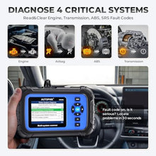 Load image into Gallery viewer, AUTOPHIX OBD2 Scanner Diagnostic Tool Car Scanner for Engine Transmission ABS SRS, 12V Battery Tester, Diagnostic Scan Tool for ABS Airbag, Check Engine Code Reader with Lifetime Free Updates_2397
