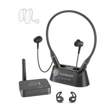 Load image into Gallery viewer, Avantree Aura Loop - Auracast Wireless TV Earbuds with Voice Clear, Black_1
