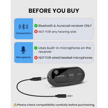 Load image into Gallery viewer, Avantree AuraGo - Auracast and LE Audio Receiver for Headphones, Black_464
