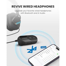 Load image into Gallery viewer, Avantree AuraGo - Auracast and LE Audio Receiver for Headphones, Black_465
