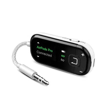 Load image into Gallery viewer, Avantree Voyager Airplane Bluetooth Adapter with OLED Display, White_1
