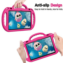 Load image into Gallery viewer, AVAWO Kids Case for Amazon Fire HD 10 &amp; Fire HD 10 Plus Tablet (2021 Release,11th Generation), with Shoulder Strap, Lightweight Shockproof Handle Kids Case for Fire HD 10 2021 Tablet, Rose_1840
